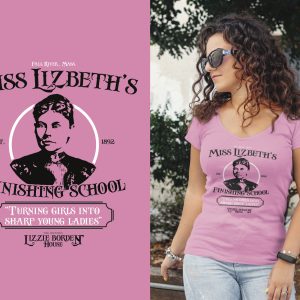 Lizzie Borden Pink Finishing School Shirt