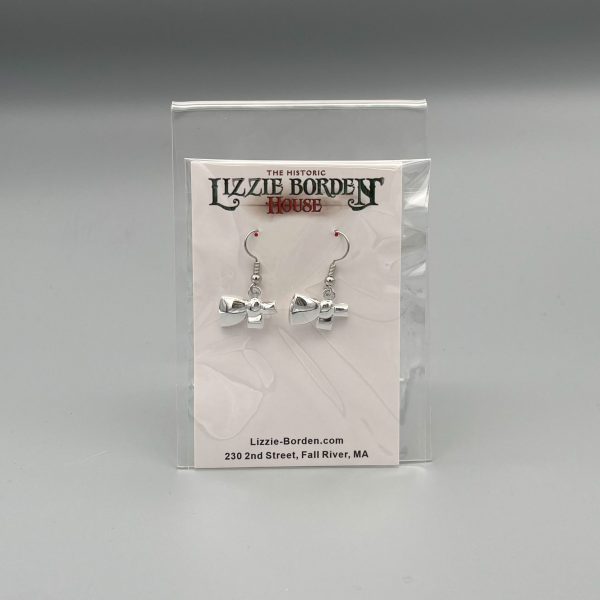 Lizzie Borden Axe Earrings