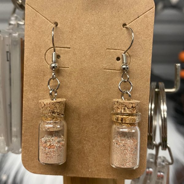 Lizzie Borden Brick Dust Earrings