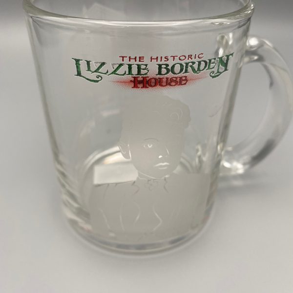 Lizzie Borden Glass Mug
