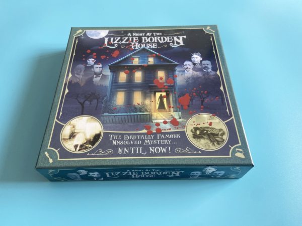 Lizzie Murder Mystery Board Game Front